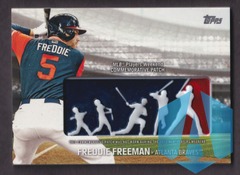 2018 Topps Players Weekend Commemorative Logo Patch Card Freddie Freeman #PWP-FF